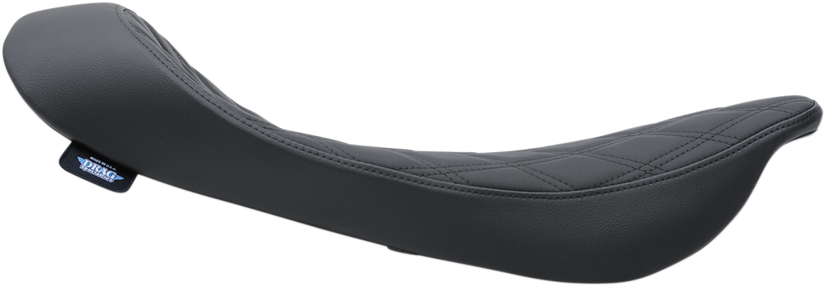 EZ-ON Mount Low-Profile Solo Seat - Low Solo Seat - Double Diamond - FLHR/FLHX '99-'07 [0801-1155] - Image 2