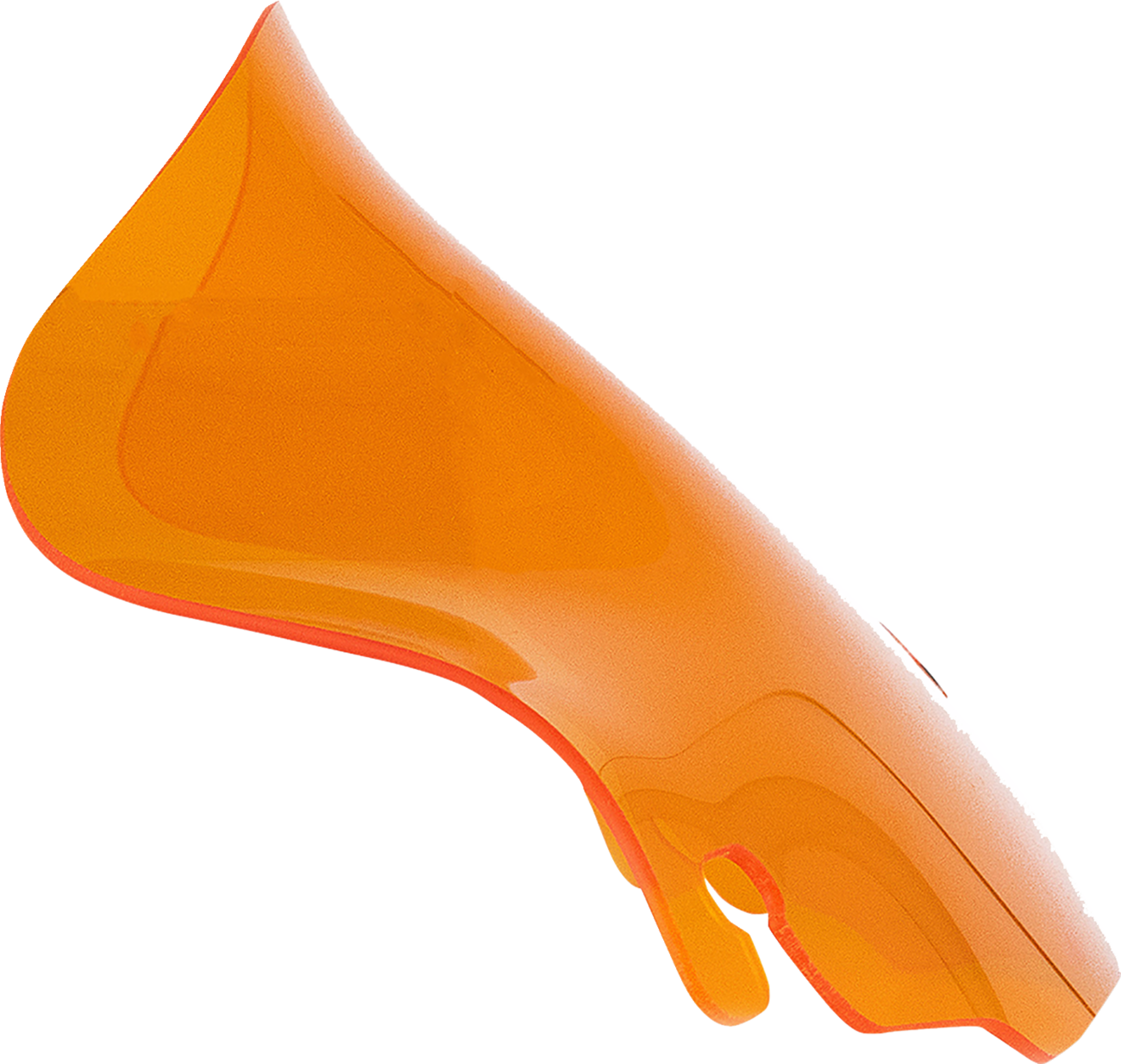 Kolor Flare® Windshield - 6-1/2" - Orange - '96-'13 FLHT/FLHX [2310-0815]