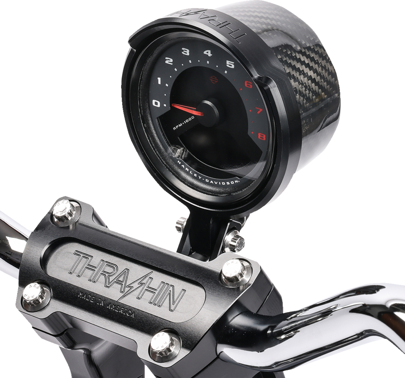 Softail Gauge Relocation Kit - Gauge Relocation Kit - Black [2210-0645] - Image 6
