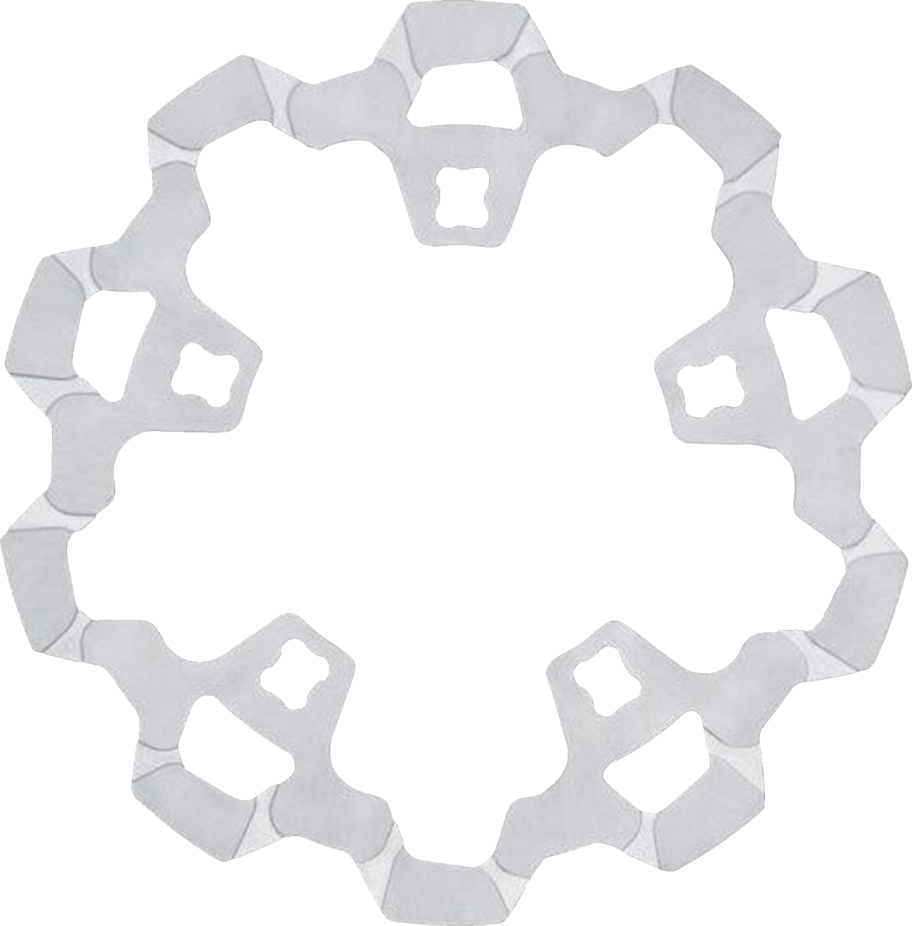 Front Brake Rotor - Rotor with Gas Slots - Prodigy/Enforcer - Stainless Steel - 11.8" [1710-4488]