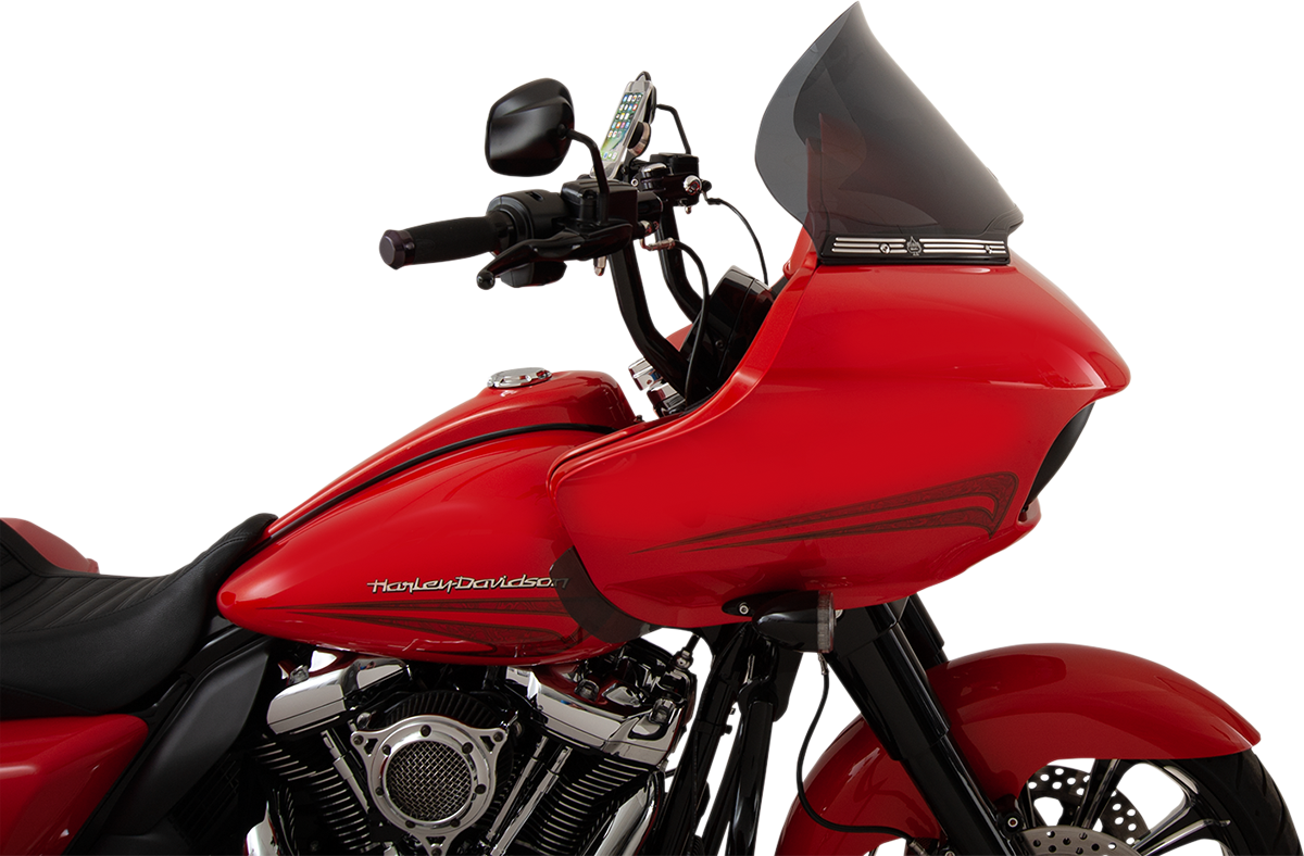 Pro-Touring Flare® Windshield - 12" - Dark Smoke - '15-'25 FLTR [2310-0584]