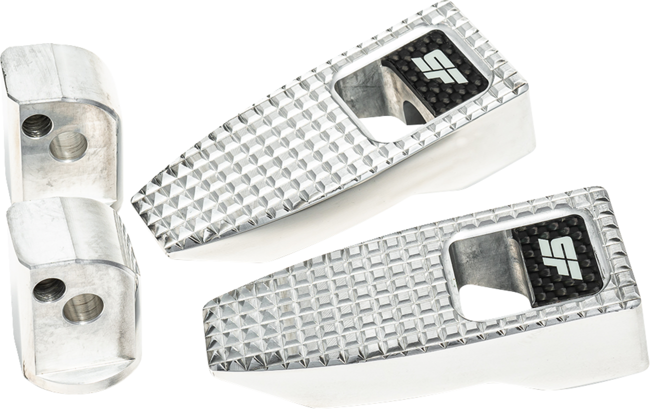 Speed Pegs - Silver Polished - Rear [1620-2528]