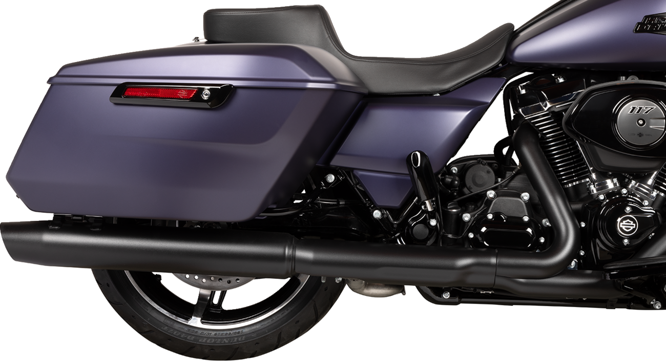 Performance Predator 2-Up Seat with Extended Reach - Predator 2-Up Seat - Extended Reach - Smooth Vinyl - FLHX/FLTR '23-'24 [0801-1940] - Image 4