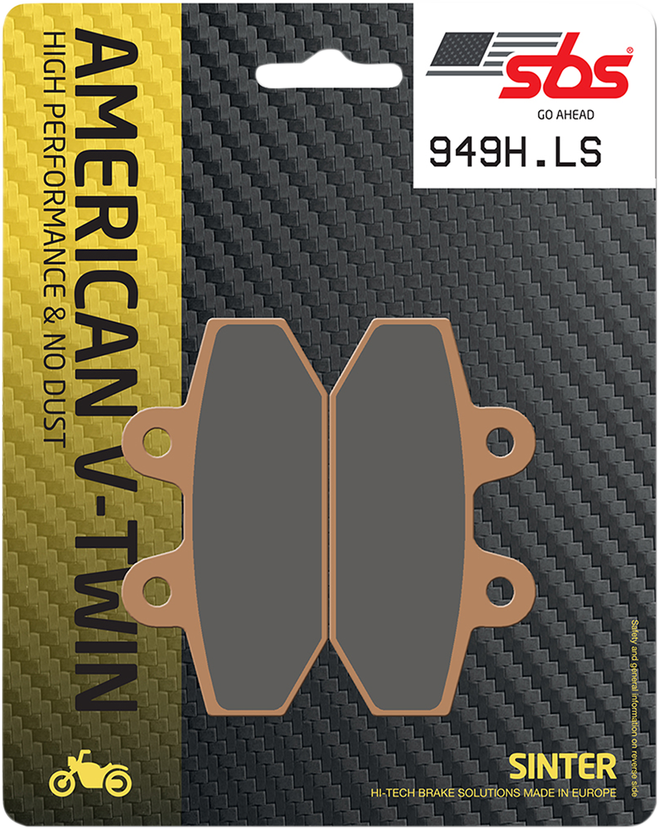 LS Street Excel Sintered Rear Brake Pads - LS Brake Pads - Softail [1721-2811] - Image 2