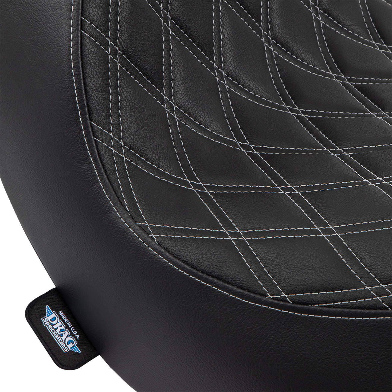Solo Seat - Double Diamond - Silver Stitching - FL/FX '18-'23 [0802-1514] - Image 4