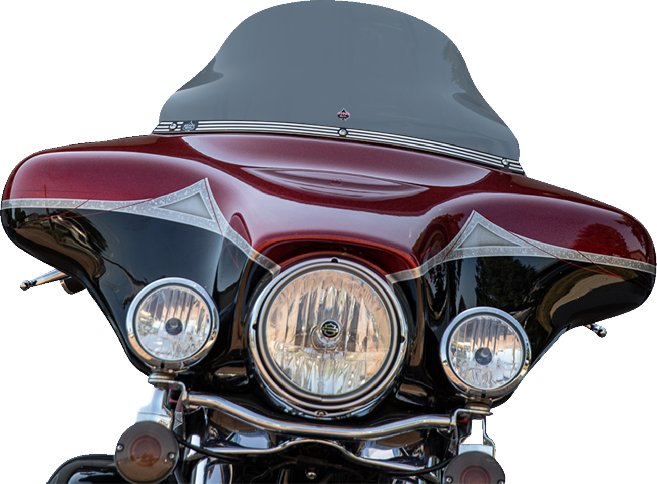 Flare® Windshield - 10-1/2" - Tint - '96-'13 FLH [2310-0716] - Image 2