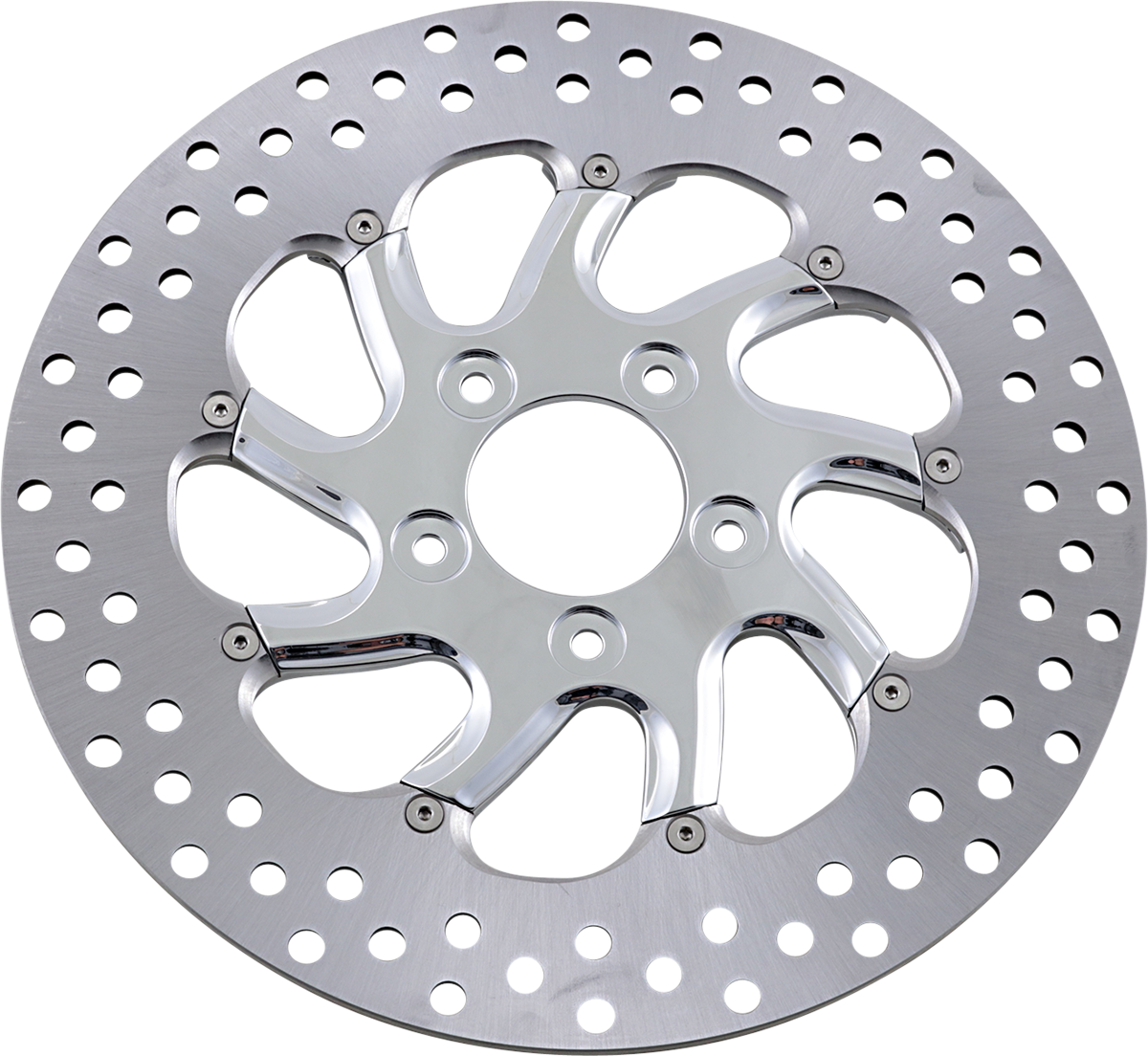Two-Piece Brake Rotor - Brake Rotor - 11.8" - Torque - Chrome [1710-1607]
