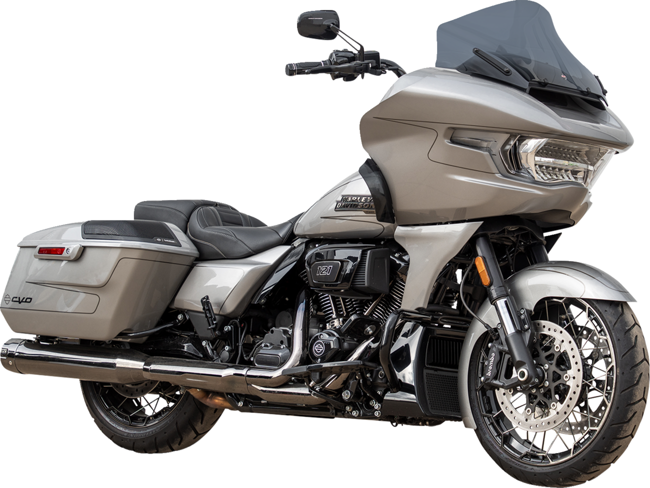 Pro-Touring Flare® Windshield - 12" - Dark Smoke - '23-'25 FLTRX [2310-0848] - Image 3