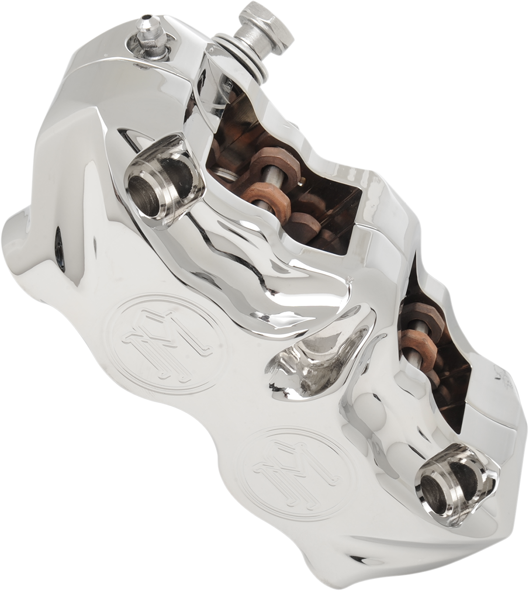 Radial Mount Front Brake Caliper - Radial Caliper - Left - Chrome [1701-0502]