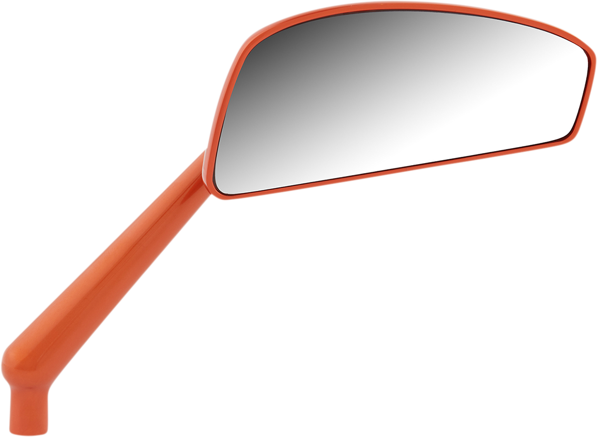 Tearchop Mirror - Mirror - Tearchop - Side View - Teardrop - Orange - Right [0640-1470]