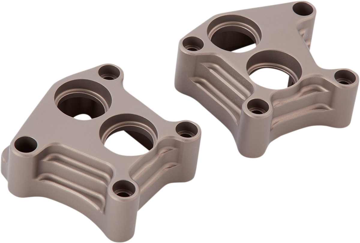 10 Gauge Lifter Block Covers - Lifter Block Covers - 10 Gauge - Titanium [0940-1906]
