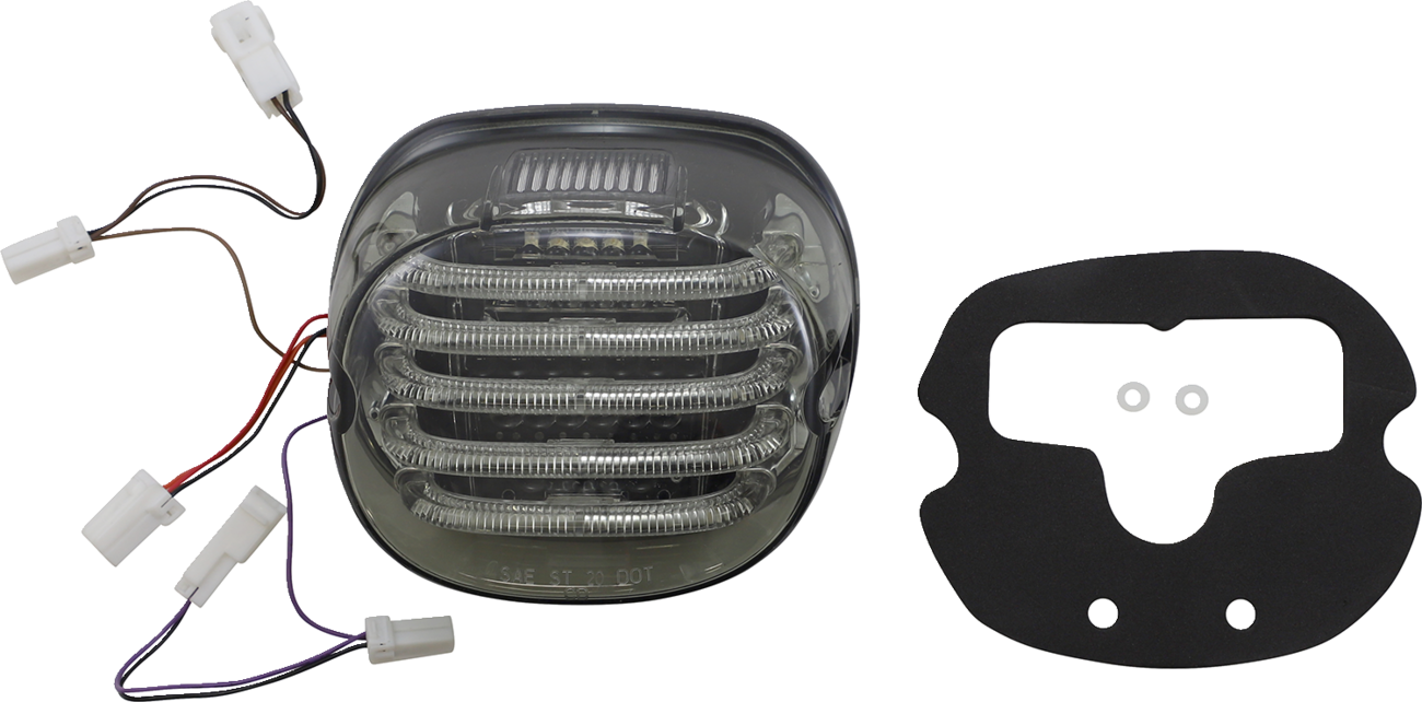 ProBEAM® Integrated Low Profile LED Taillights with Auxiliary Turn Signals - Taillight/Turn Signal - Top Window - Smoke Lens [2010-1417]