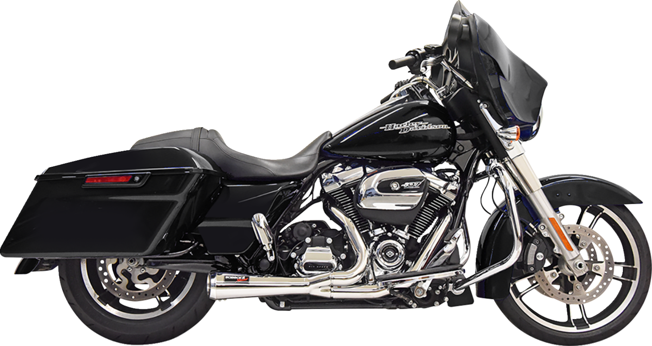 Road Rage 2:1 Short Exhaust System - Short 2:1 Exhaust for FL - Chrome [1800-2445]