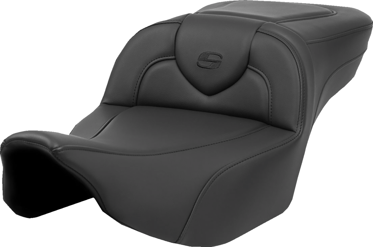 Roadsofa™ Extended Reach Heated Seat - Heated RoadSofa™ Seat - Extended Reach - Smooth - w/o Backrest - FLT/FLH ’23-‘24 [0801-2050]
