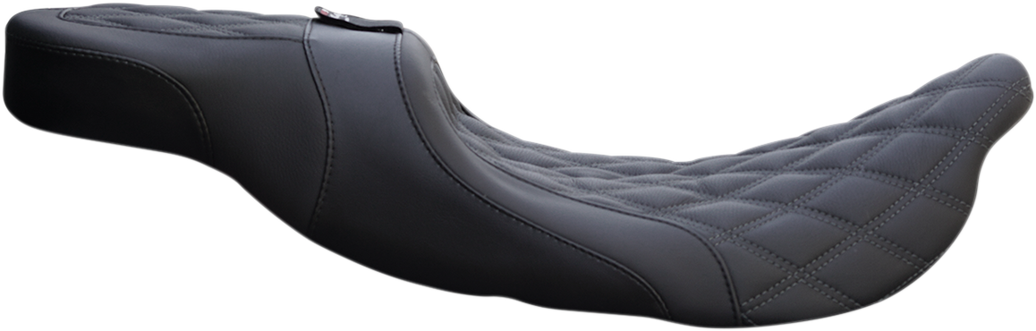 Airhawk Weekday 2Up XL Seat - Backrest Receptacle - Double Diamond Stitch - Air - FL '08-'23 [0801-1137]