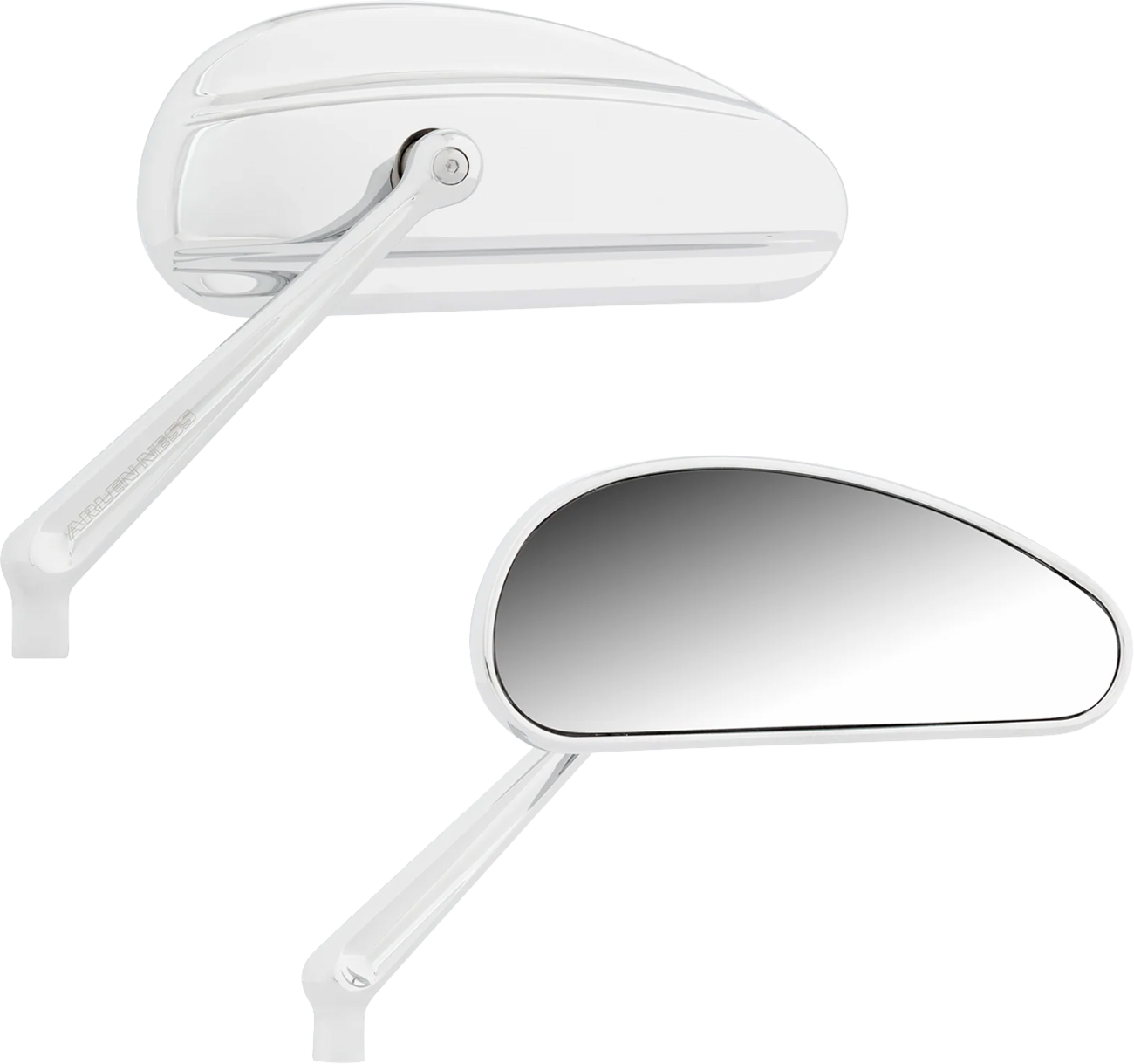 Downdraft Mirror - Mirrors - Downdraft - Side View - Elongated - Chrome [0640-1522]
