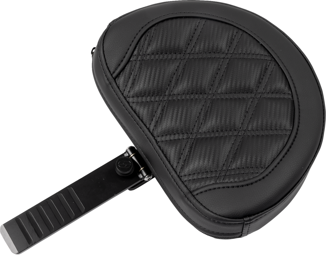Roadsofa™ Extended Reach Seat - with Backrest - Carbon Fiber - Lattice Stitch - FLTR/FLHX '23-'24 [0801-1801] - Image 3