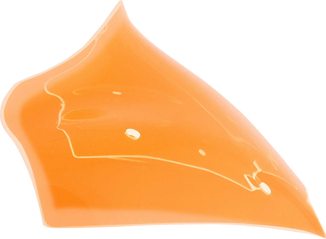 Ice Flare® Windshield - 8" - Orange Ice - '23-'25 FLTRX [2310-0921]