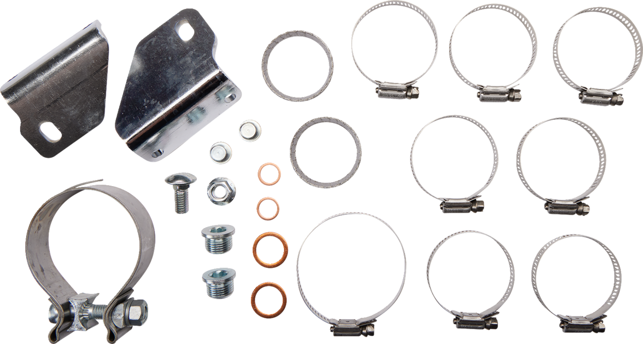 2-into-1 Outlaw-SR Exhaust System - Black - Without End Cap - M8 Touring [1800-2770] - Image 2