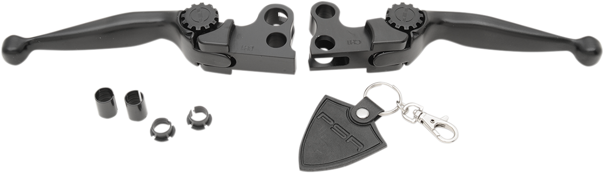 Journey Adjustable Lever Set for Harley Models - Black [0610-1723]