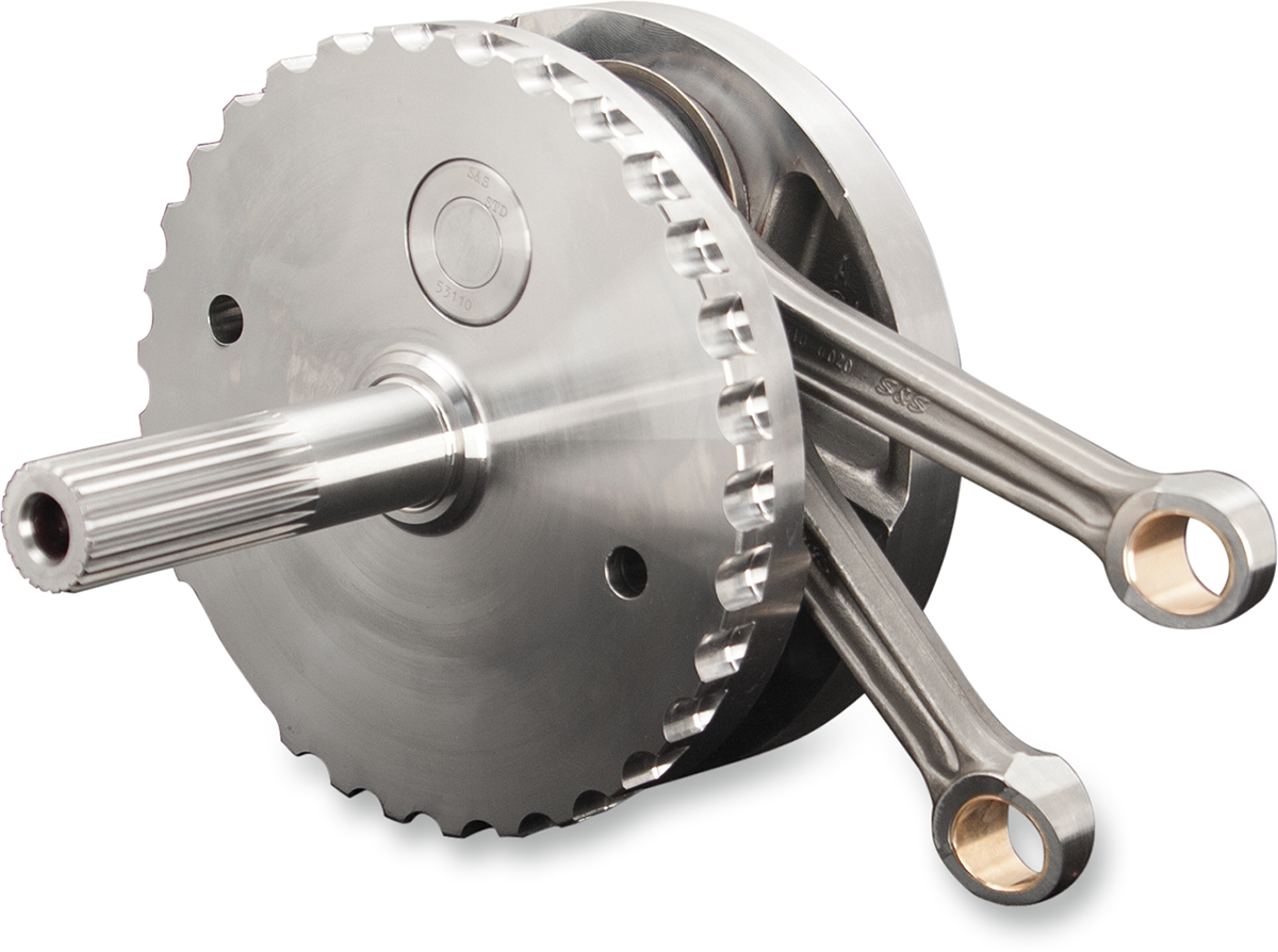 Replacement Flywheel Assembly - Flywheel Assembly - 4-3/8" - w/o Sprocket Bearing Race - 96"/103"/110" Twin Cam "B" '07-'16 [0922-0112]