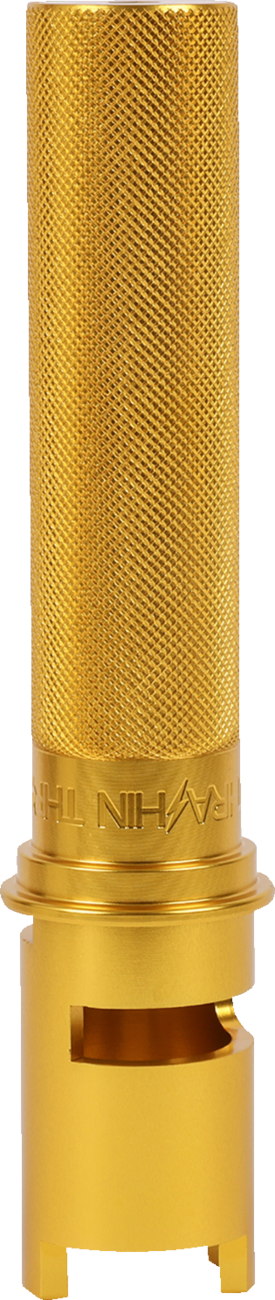 Throttle Tube - Knurled - 1" - Gen 2 TBW - Gold [0632-1009] - Image 4
