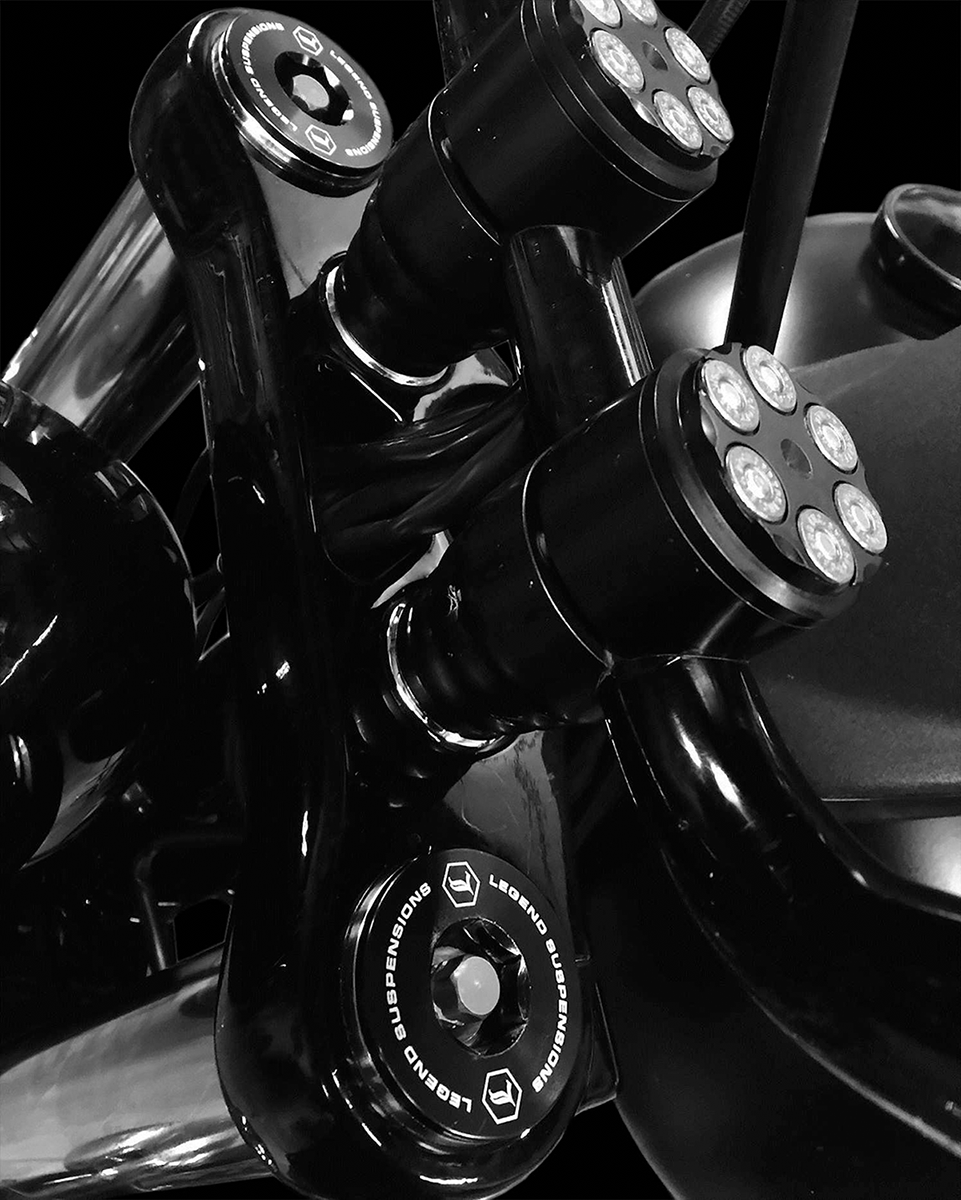 Legend AXEO Performance Front Suspension - Standard AXEO Front Suspension System - 49 mm - '06-'17 FXD/FXDL/FXDB/FXDC [0414-0512] - Image 2