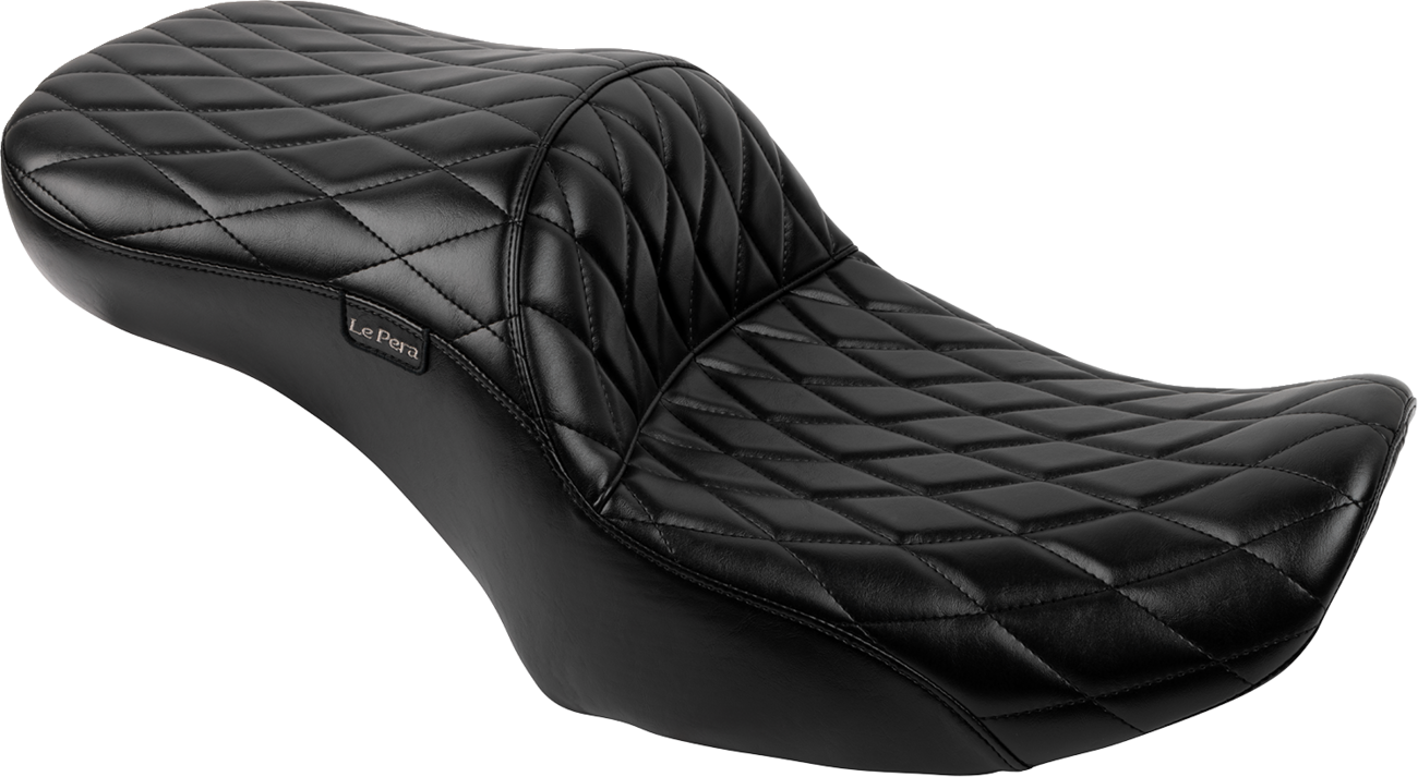 Maverick Seat - without Backrest - Diamond Stitch - Black - FLH/FLT '23-'25 [0801-1879]