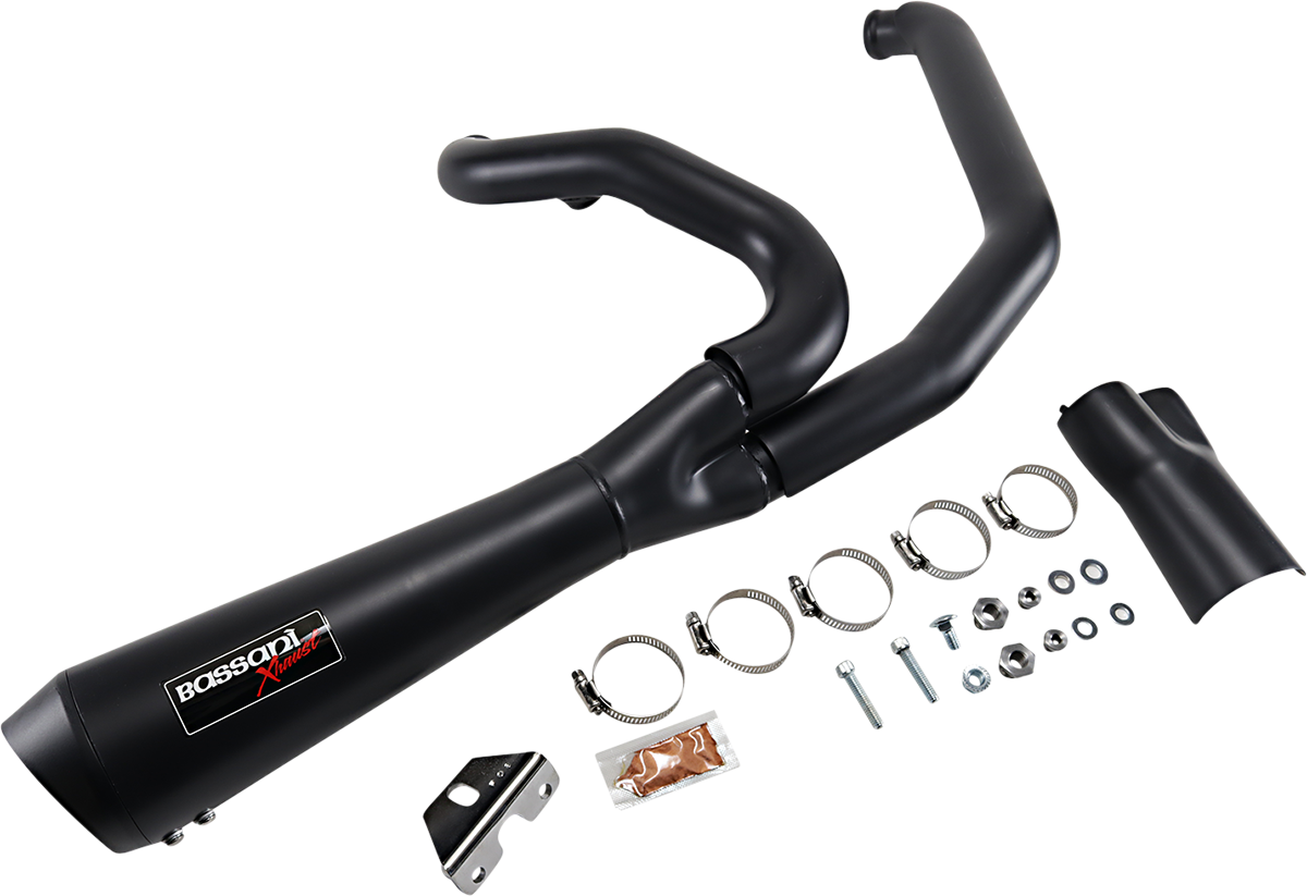 Road Rage 2:1 Short Exhaust System - Short 2:1 Exhaust for FL - Black [1800-2446] - Image 2