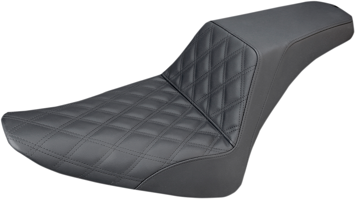 Step-Up Seat — Front Lattice Stitch - Step-Up Seat - Front Lattice Stitch - Black - FLS [0801-1085]