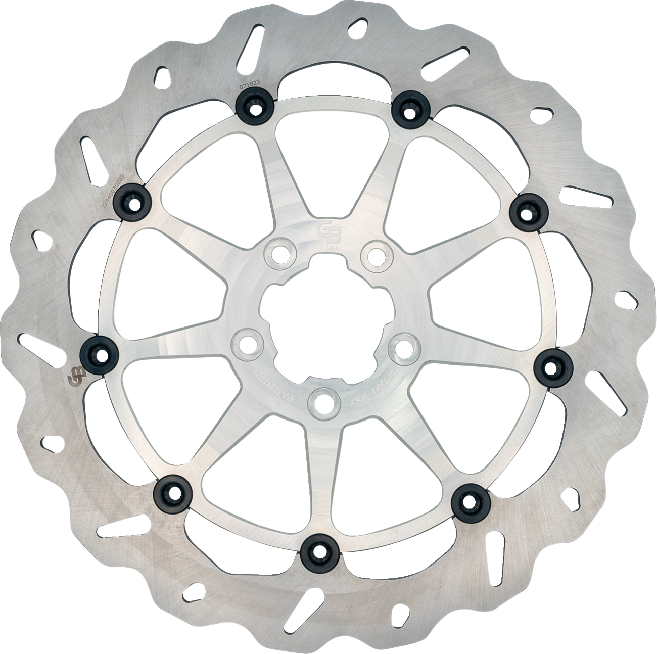 Wave® Brake Rotors - Brake Rotor - Front - Silver