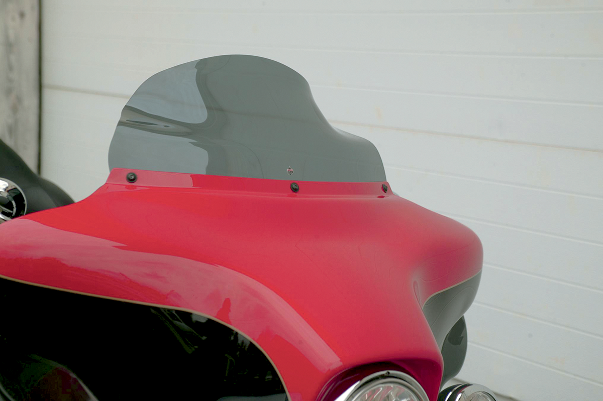 Flare® Windshield - 8-1/2" - Smoke - '96-'13 FLT [2310-0274] - Image 3