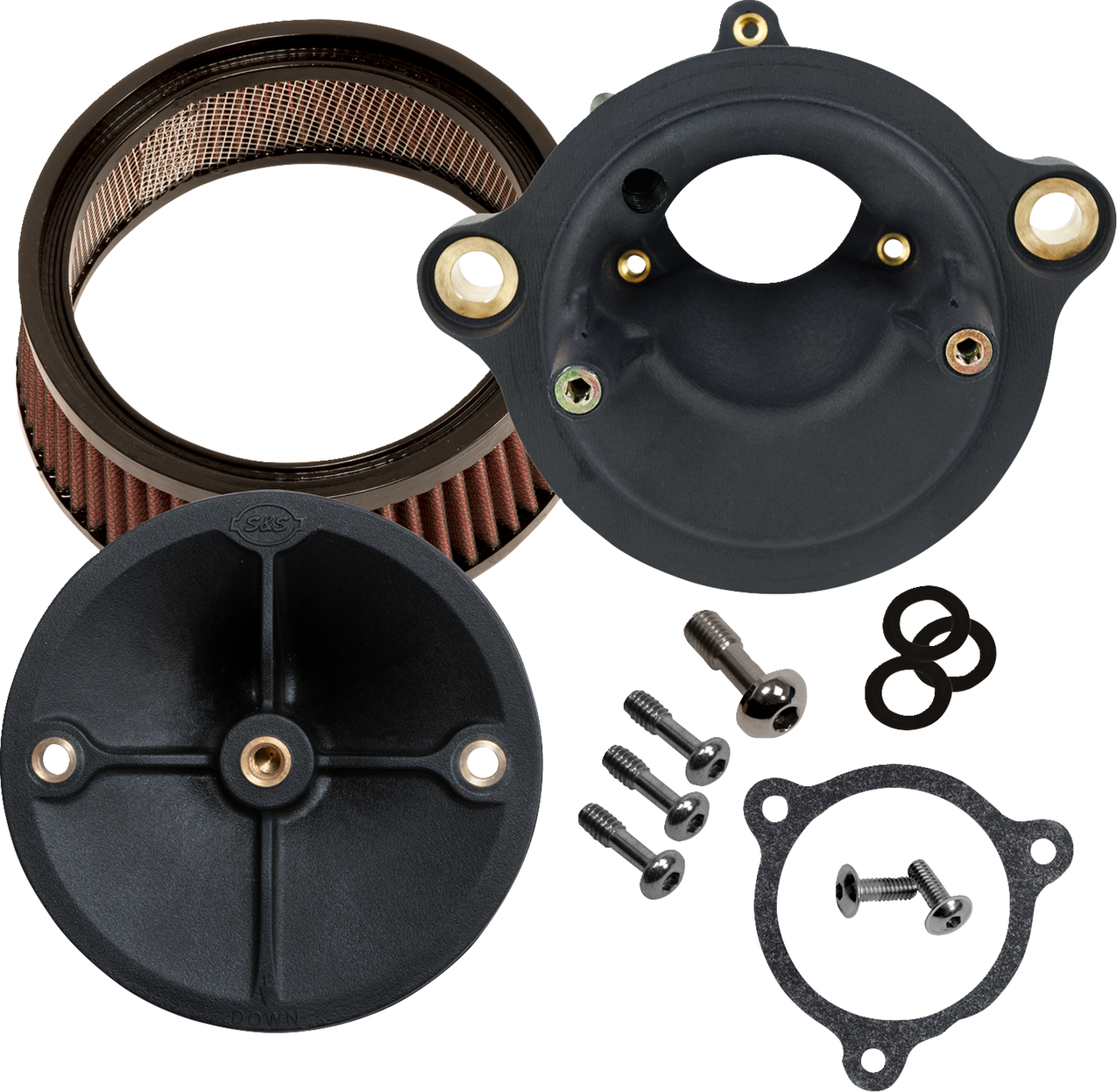 Super Stock™ Stealth Air Cleaner Kit - No Cover - M8 Touring [1010-3201] - Image 2