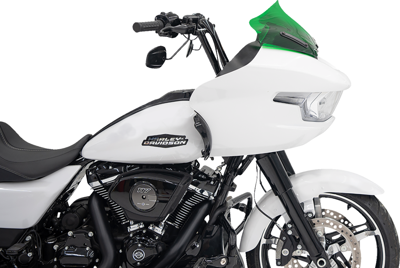 Kolor Flare® Windshield - 10" - Green - '23-'25 FLTRX [2310-0869] - Image 3