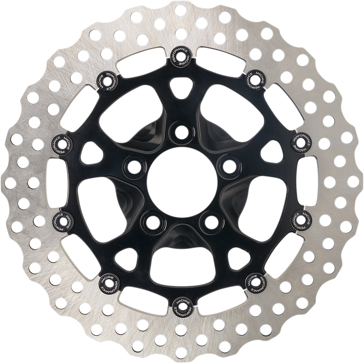 Two-Piece Brake Rotor - Dominator Rotor - Rear - 11.8" - Black [1710-3936]