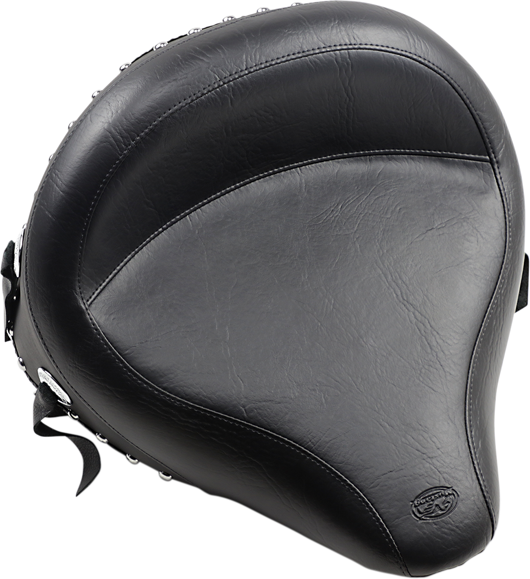 Wide Vintage Solo Seat - Wide Studded Solo Seat - Softail '84-'99 [0802-0459] - Image 3