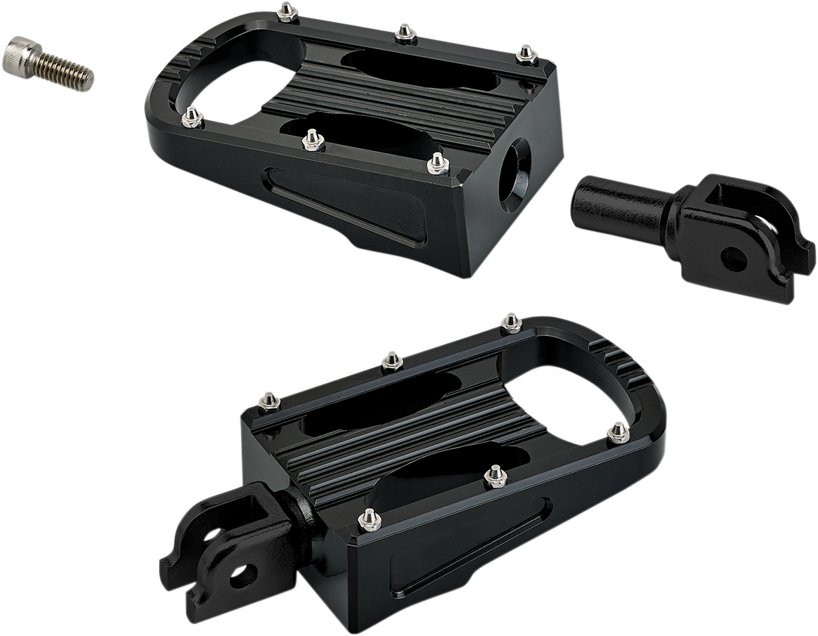 Punisher Foot Pegs - Black - Softail [1620-1949] - Image 2