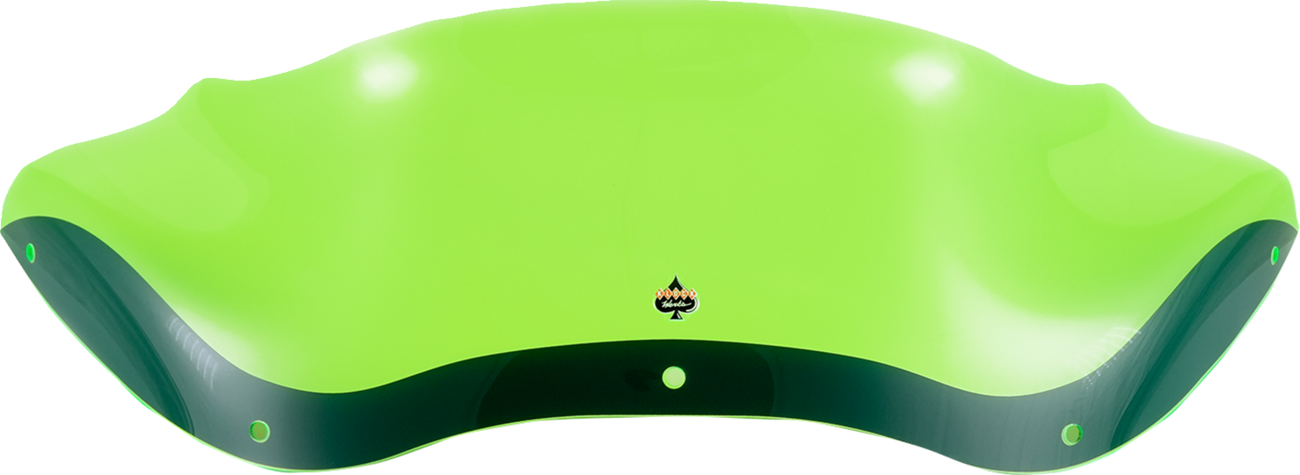 Ice Flare® Windshield - 8" - Green Ice - '98-'13 FLTR [2310-0721] - Image 2