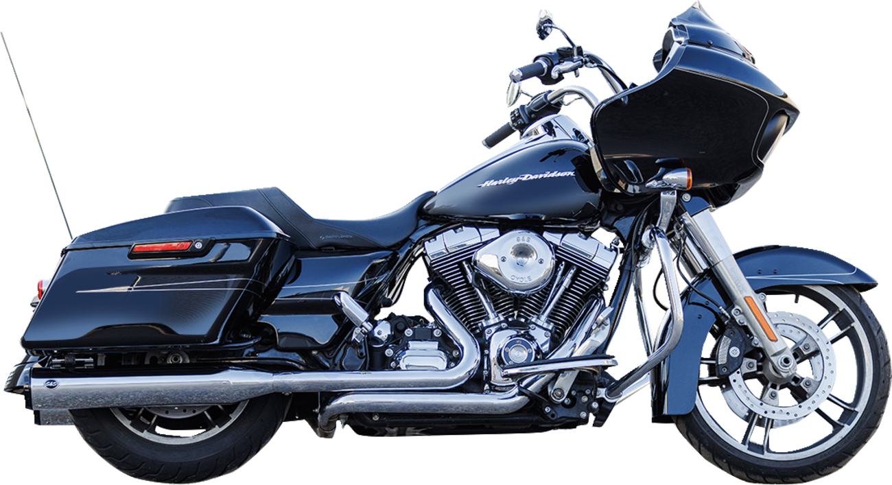 4-1/2" GNX Slip-On Mufflers - Chrome [1801-1768]