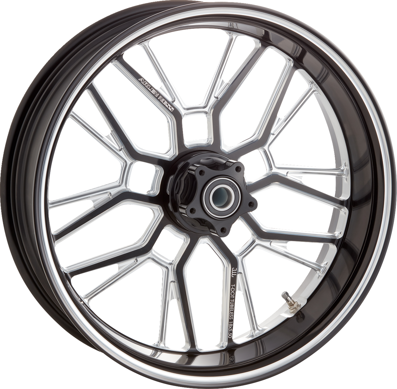 Split-Spoke Rim - Rim - Split-Spoke - Black/Contrast Cut - 18x5.5 [0210-0448]