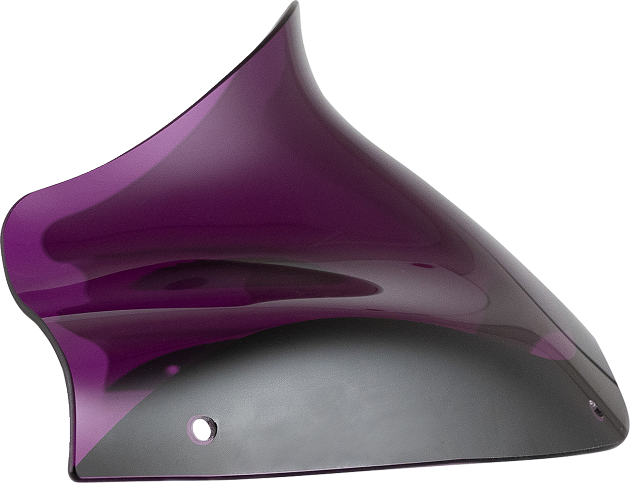 Kolor Flare® Windshield - 8" - Purple - '98-'13 FLTR [2310-0814]