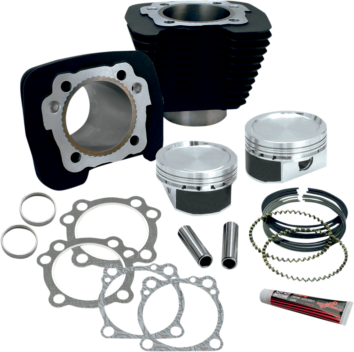 1200cc Conversion Kit for XL883 - 1200cc Conversion Kit - XL883 - Wrinkle Black [0903-0945]