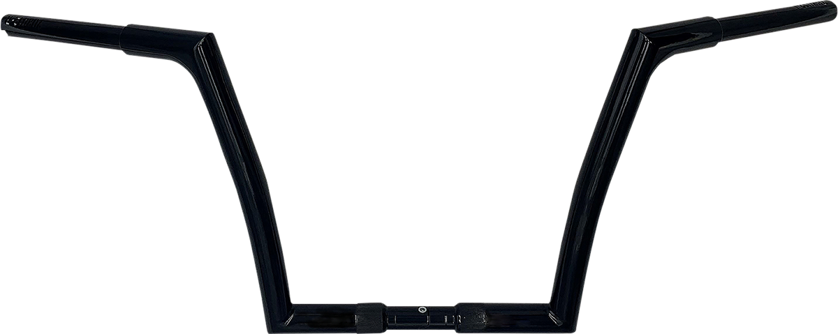 1-1/4" EZ Install Flat Top Handlebar - 12" - Black [0601-5533]