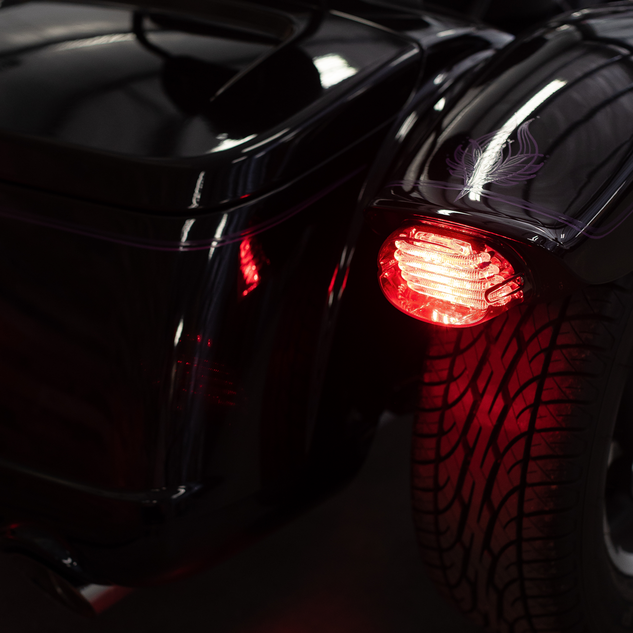 ProBEAM® Squareback LED Taillight Kit - Taillight - without License Plate Illumination Window - Smoke [2010-1369] - Image 2