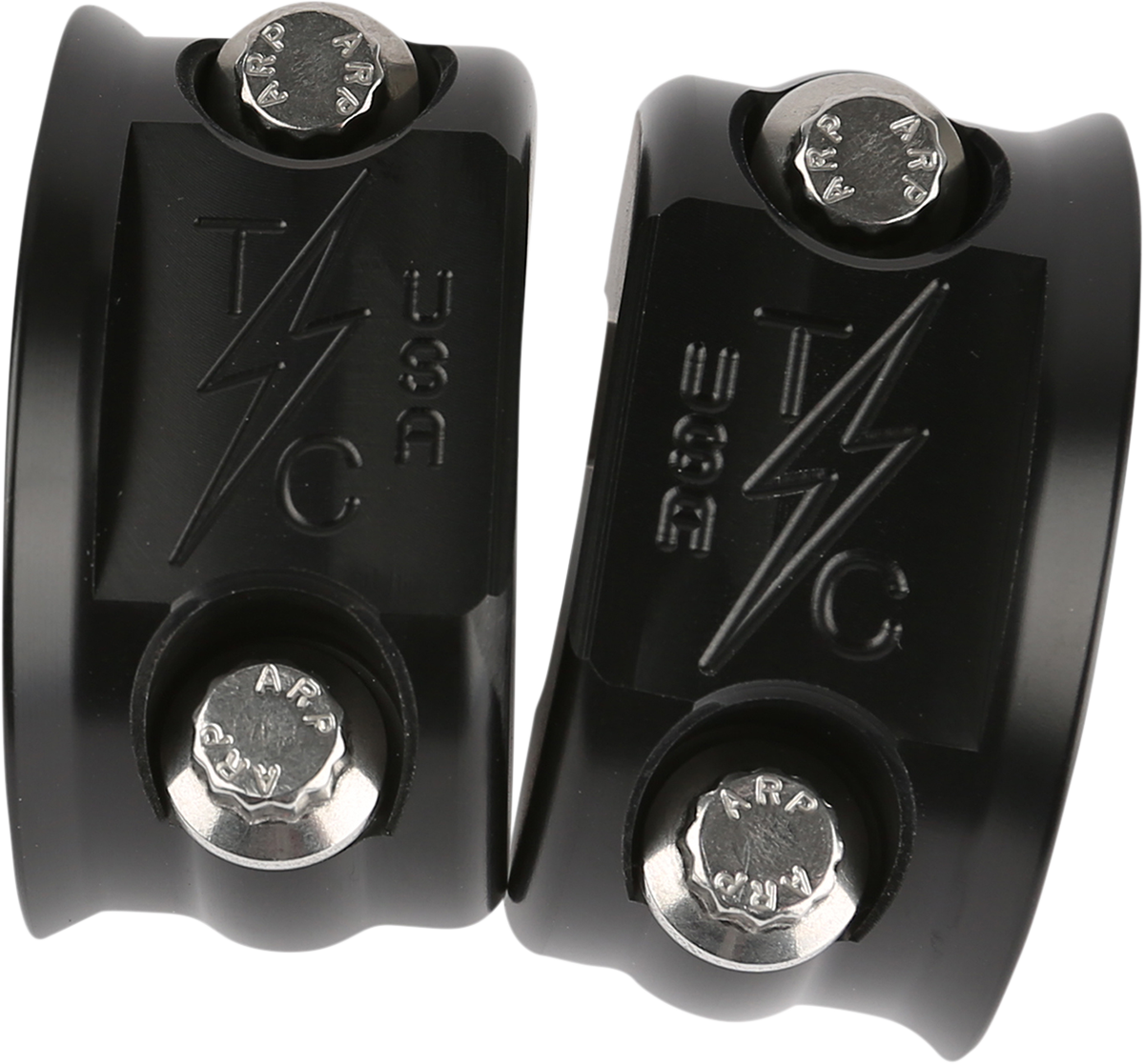 Brake/Clutch Perch Clamps - Black [0615-0325]
