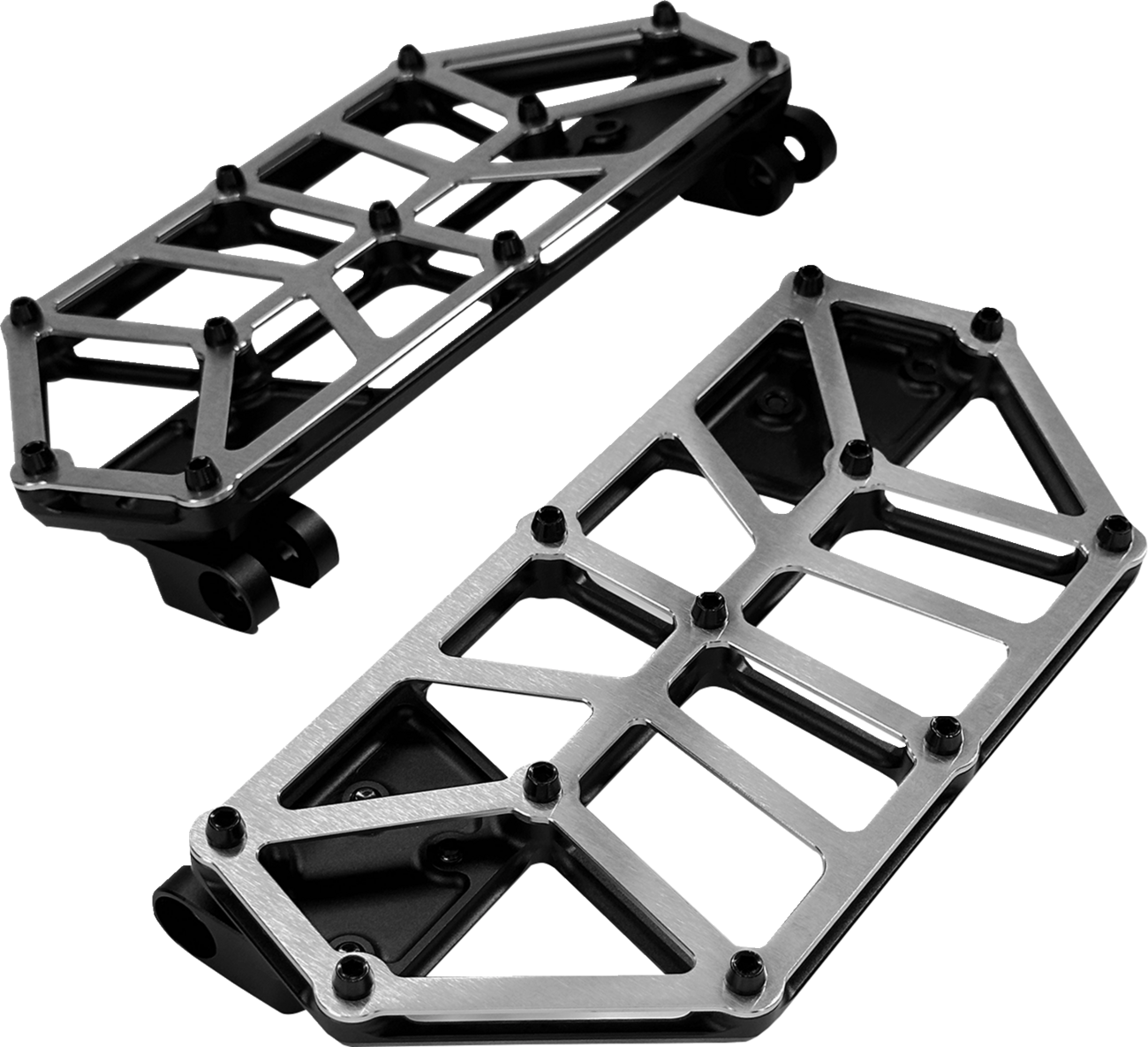 NXL Floorboards - Black w/ Stainless Steel [1621-1164]