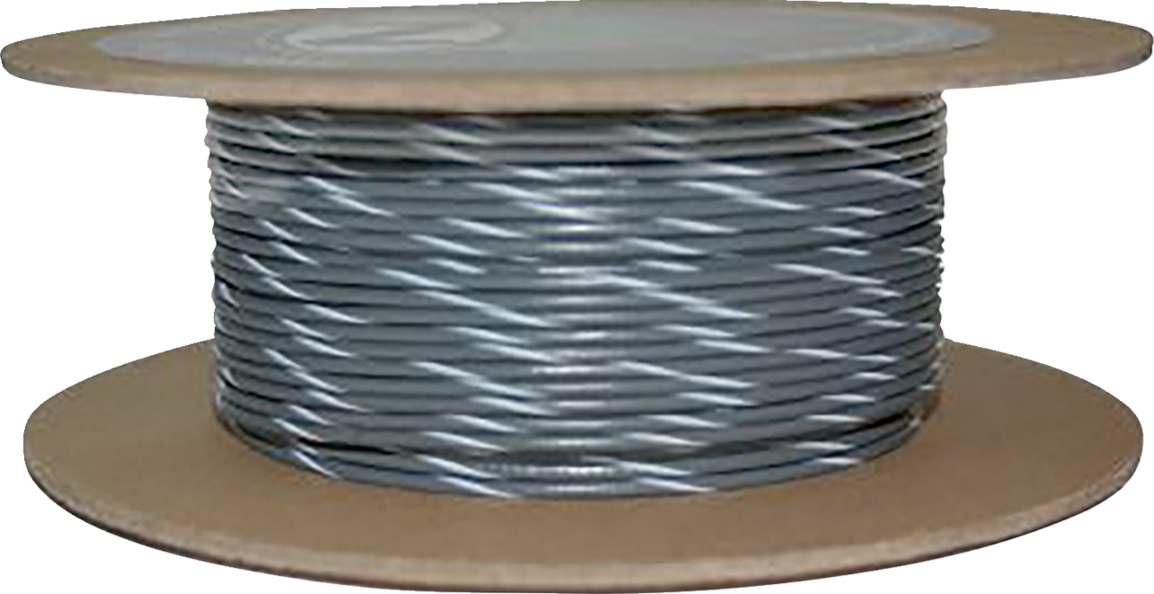 OEM Color Wire Spool - 100' Wire Spool - 20 Gauge - Gray/White [2120-1327]