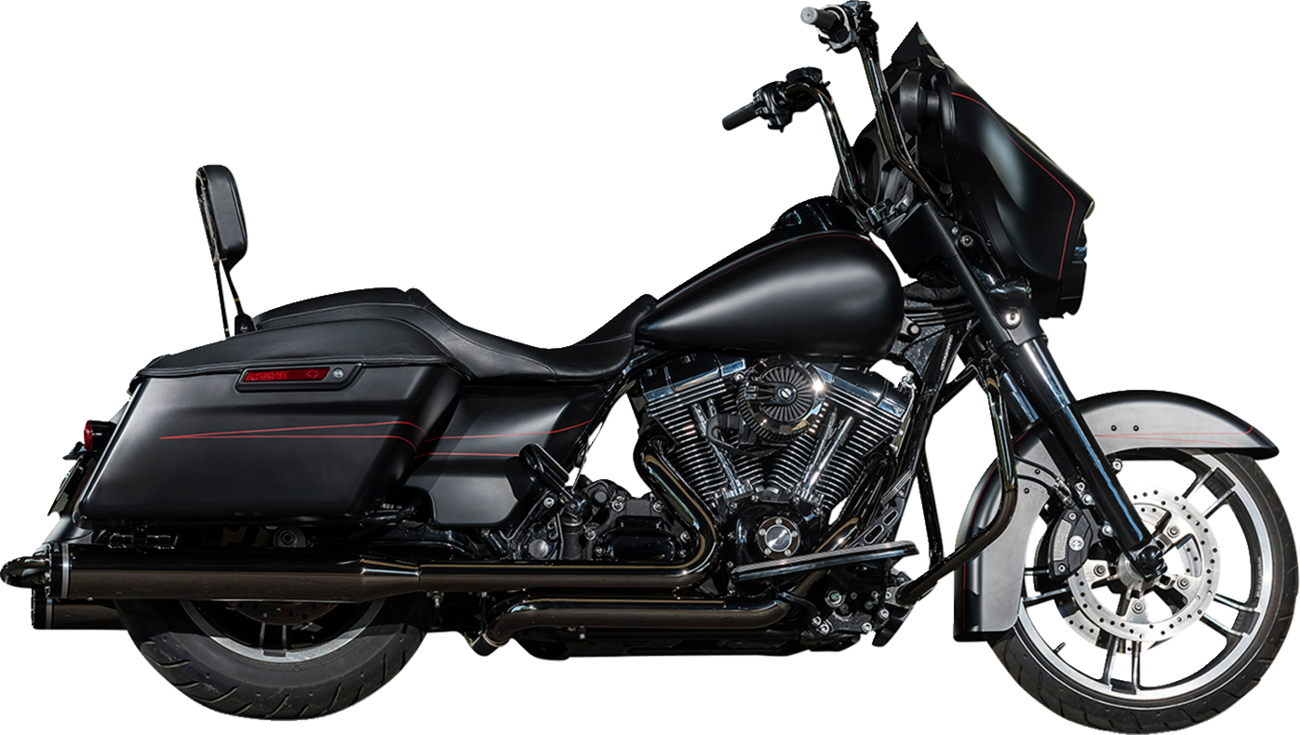 2-into-2 Dominator Exhaust System - Eclipse® - '09-'16 FL - With 4-1/2" Muffler [1800-1968] - Image 2