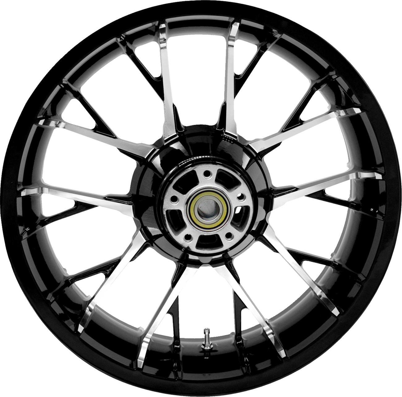 Marlin Precision Cast 3D Wheel - Wheel - Marlin - Rear - Single Disc/with ABS - Black Cut - 18x5.5 [0202-2183]