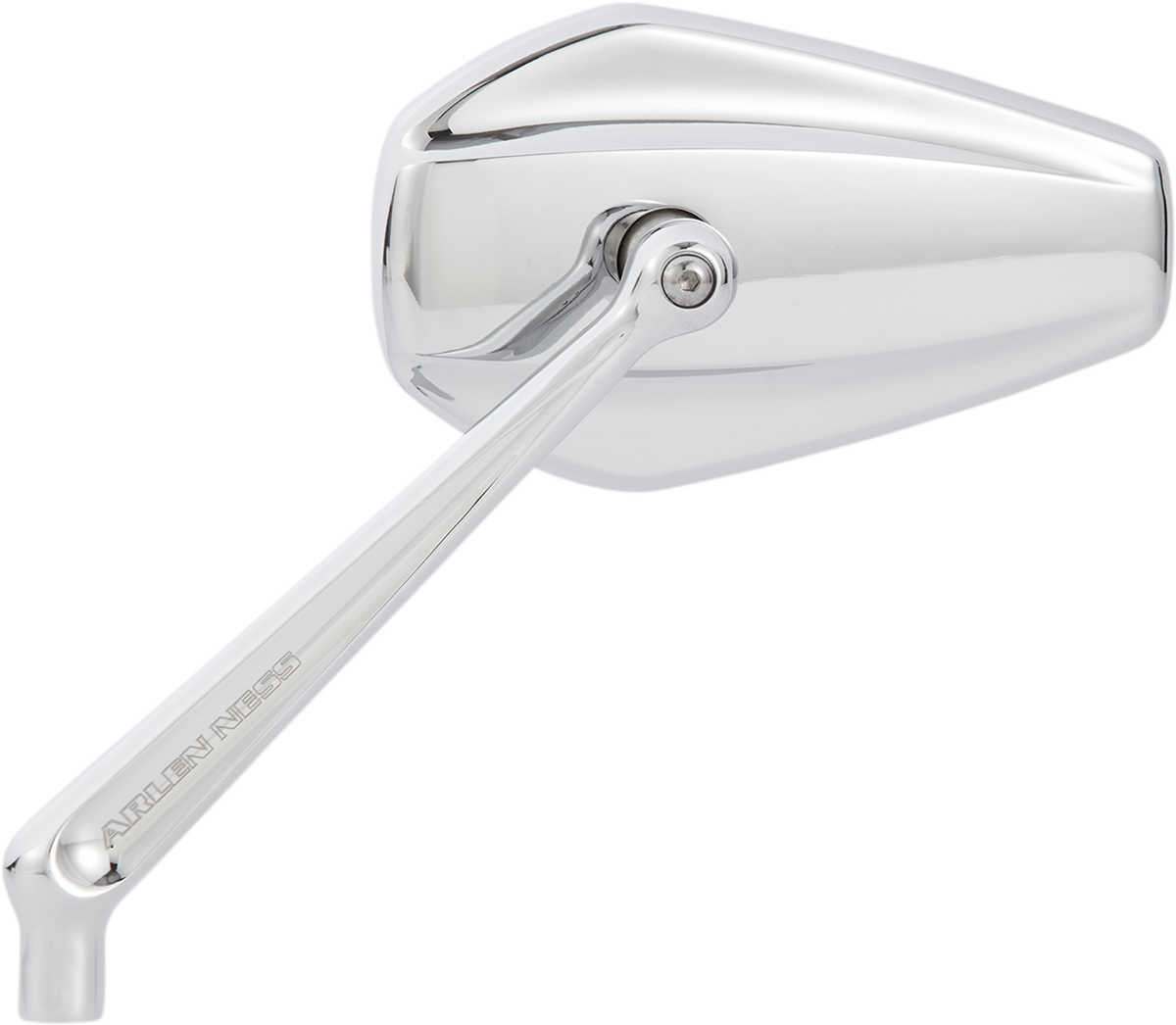 Mini Stocker Forged Mirror - Mirror - Mini/Stocker - Side View - Hexagon - Chrome - Right [0640-1395]